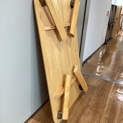 折りたたみテーブル【町田市再生家具】0825Dの画像