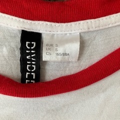 難あり　H&M CRUSHIN' Tシャツ Sサイズ ホワイトの画像