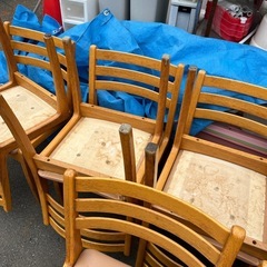 ☆現状品☆激安☆食堂使用　椅子の画像