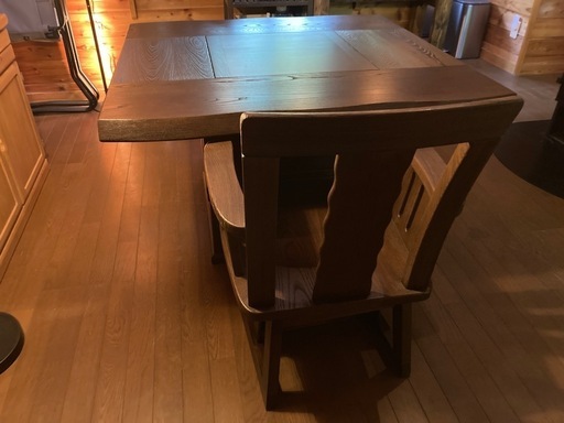 囲炉裏テーブルセット　和モダン　美品