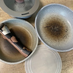 （早め引き取り希望）フライパンセットの画像