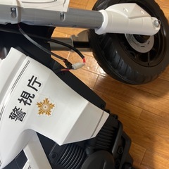 白バイ　電動　3歳からの画像