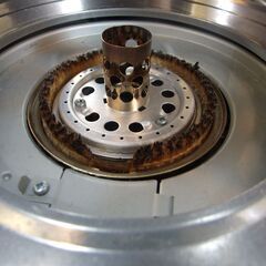 【紋別市発】コロナ　芯式　ポータブル石油ストーブ　RX-2918WY　よごれま栓　点火燃焼確認　停電/防災/アウトドア/レジャー　暖房　2018年製　中古品の画像