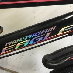 A-68 △ v 岐阜発/ 子供用自転車/ AMERICAN EAGLE/ 20インチ/ 変速なし/ キッズマウンテンバイク/ 走行確認/ 現状品/ R7.8/11 △の画像