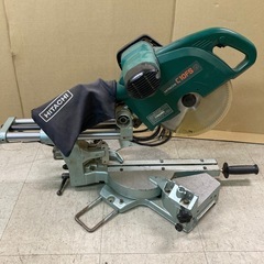 動作品 HITACHI 日立 255mm 卓上スライド丸のこ C10FSの画像