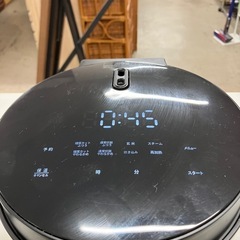 ロ 2508-708 LOCABO 炊飯器 JM-C20E-B 2022年製 通電確認済み 5合炊き 内釜・計量カップ・しゃもじ不足 中古の画像