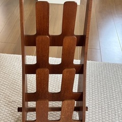 スリッパたて　さしあげます　木製の画像
