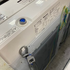 取りに来れる方限定！Hisense（ハイセンス）の全自動式洗濯機です！の画像