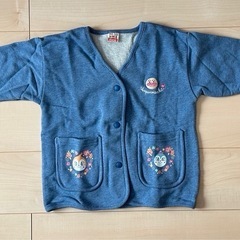 110 新品　アンパンマンキッズコレクションのノーカラージャケットの画像