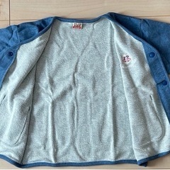 110 新品　アンパンマンキッズコレクションのノーカラージャケットの画像