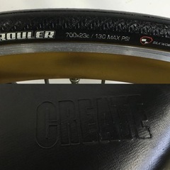 A-69 △ v 岐阜発/ CRATE/ ピストバイク/ 700×23c/ 自転車/ 走行確認/ 現状品/ R7.8/11 △の画像