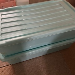 収納ケース✖️2の画像