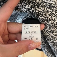 ミニワンピース 3Lの画像
