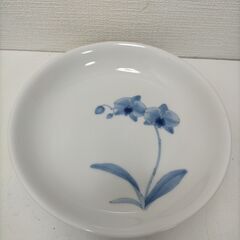 KORANSHA　香蘭社　 染付三花　パスタ皿　白皿 3枚セット　250825-8Yの画像