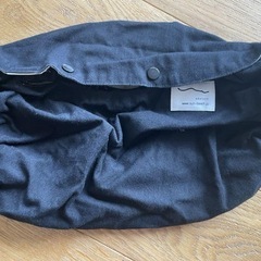 サンアンドビーチ sun&beach 抱っこ紐 Black黒 コットン4点セットの画像