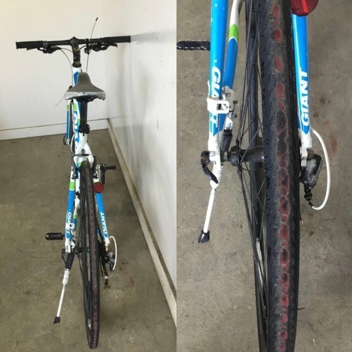 A-70 △ v 岐阜発/ GIANT/ CROSTAR/ クロスバイク/ 3×8段変速/ 700×28c/ 自転車/ Rギヤワイヤー切れ/ 走行確認/ 現状品/ R7.8/3 △