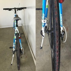 A-70 △ v 岐阜発/ GIANT/ CROSTAR/ クロスバイク/ 3×8段変速/ 700×28c/ 自転車/ Rギヤワイヤー切れ/ 走行確認/ 現状品/ R7.8/3 △の画像