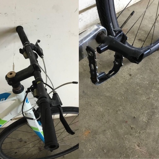 A-70 △ v 岐阜発/ GIANT/ CROSTAR/ クロスバイク/ 3×8段変速/ 700×28c/ 自転車/ Rギヤワイヤー切れ/ 走行確認/ 現状品/ R7.8/3 △