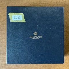 オシャレ🌷 置き時計⏰ MIKIMOTO ミキモト NNS-500E NNS-501E アンティーク インテリア　クォーツ時計 ゴールド 白 透明 時計の画像