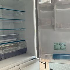 2022年製！！三菱 ノンフロン冷凍冷蔵庫 冷蔵庫 5ドア 455L MR-B46H-Wの画像