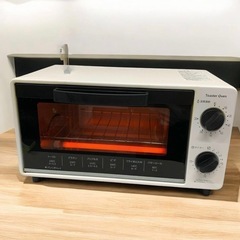 山善 トースター オーブントースター トースト 2枚焼き タイマー15分 温度調節機能付 1000W トレー付き YTS-C101 通電動作確認済の画像