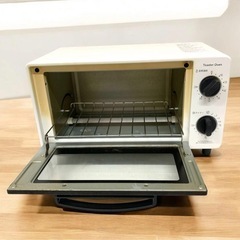 山善 トースター オーブントースター トースト 2枚焼き タイマー15分 温度調節機能付 1000W トレー付き YTS-C101 通電動作確認済の画像
