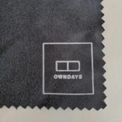 【未使用品】OWNDAYS メガネケース オレンジ・ブルー2色セット★クロス付きの画像