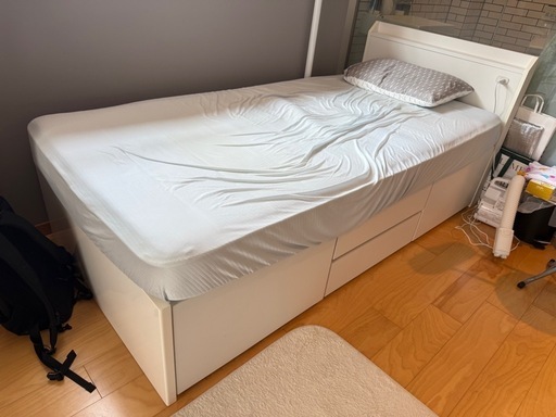 ニトリ　多収納シングルベット