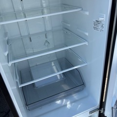 良品 TOSHIBA  東芝 153L 2ドア冷蔵庫 ブラック GR-T15BS 2022年製の画像