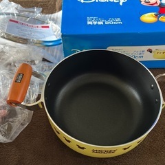 《未使用品》ミッキー マウス両手鍋の画像