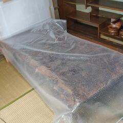 木製一枚板テーブル    お値下げ可ですの画像