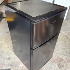 札幌市内配送可 【6ヵ月保証付き】 美品 23年製 comfee' コンフィー 90L 2ドア小型冷蔵庫 RCT90BL/E 右開きの画像