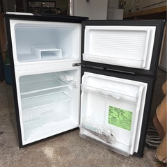 札幌市内配送可 【6ヵ月保証付き】 美品 23年製 comfee' コンフィー 90L 2ドア小型冷蔵庫 RCT90BL/E 右開きの画像