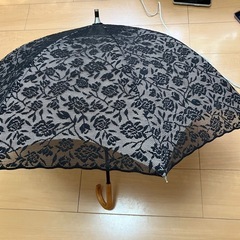 レースの日傘（長傘）　中古の画像