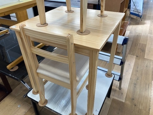 【軽トラック90分無料貸出サービス有】ダイニング3点セット