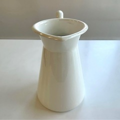 【イケア廃盤品】IKEA SOCKERÄRT ホーロー ピッチャー フラワーベースの画像