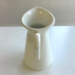 【イケア廃盤品】IKEA SOCKERÄRT ホーロー ピッチャー フラワーベースの画像