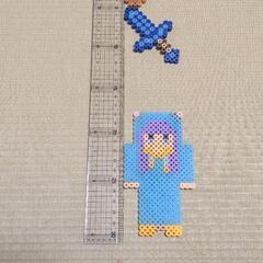 アイロンビーズ　マイクラ　ゲーム　ユーチューブ　キャラクターの画像