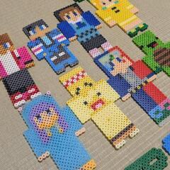 アイロンビーズ　マイクラ　ゲーム　ユーチューブ　キャラクターの画像