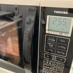 ロ 2508-709 東芝 電子レンジ オーブンレンジ ER-K3(W) 2016年製 通電確認済み 中古の画像