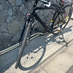 クロスバイク 自転車の画像