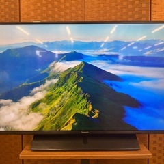 Panasonic製★43型液晶テレビ★YouTube、Netflix★6ヶ月間保証付きの画像