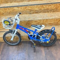 ジ374/ マリオカートデザイン 16インチ自転車 補助輪付き 子供用 の画像
