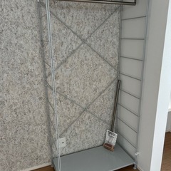 無印 スチールラック 2セットの画像