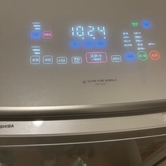 【2024年製
】TOSHIBA(東芝) タテ型洗濯乾燥機 洗濯10kg 乾燥5kg AW-10VP3(W) 美品の画像