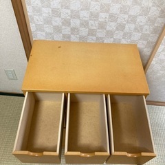 小物引き出し棚の画像