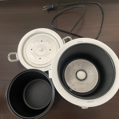 美品 ミニ合炊飯器の画像