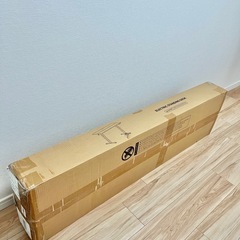 Claiks 昇降デスク 電動スタンディングデスク 幅120×奥行60cm（ナチュラル天板 / ホワイトフレーム）新品未開封の画像