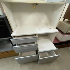 リサイクルショップどりーむ荒田店　No4459 キッチンボード　食器棚　大型　セパレート　収納力抜群♪の画像