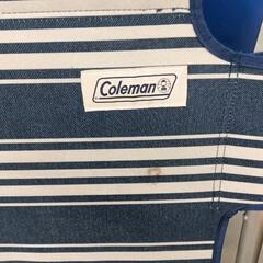 0825-170 ※シミあり　Coleman コールマン リラックスフォールディングベンチ 折りたたみベンチの画像